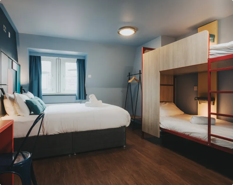 Quad Rooms at Kabannas Liverpool
